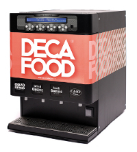 Decafood - macchina per bevande a 4 gruppi